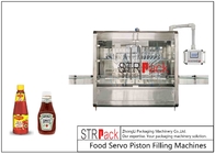 آلة تصنيع معجون الطماطم الأوتوماتيكية 30-50 زجاجة / دقيقة خط الإنتاج